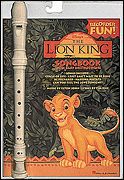 LION KING RECORDER FUN PACK-P.O.P. cover